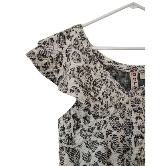 Anthropologie Dolan Women's Size Small Multi Asymmetrical Neckline Top Blouse - Picture 4 of 8